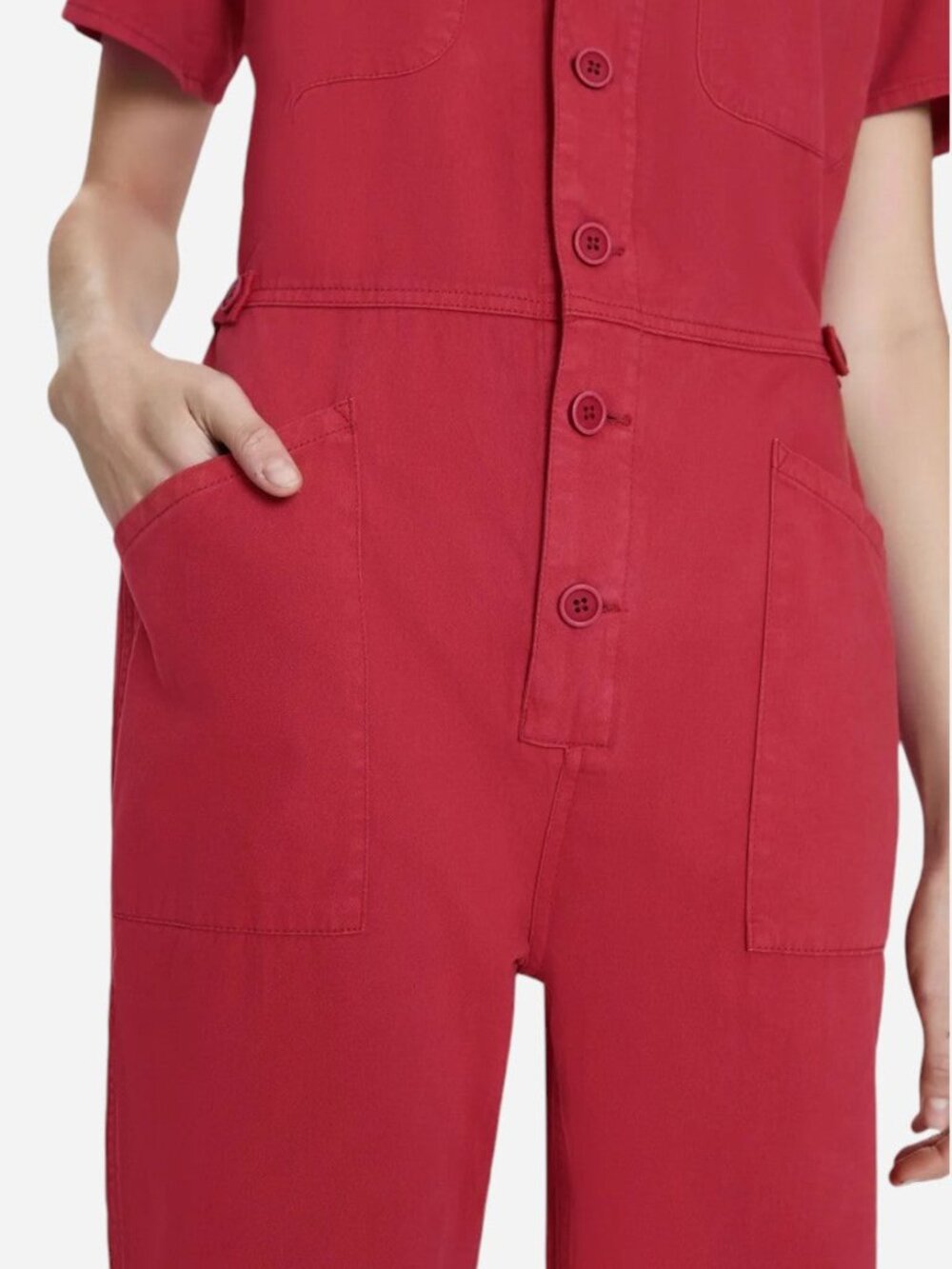 Pistola Grover Jumpsuit Rouge Red M - Picture 3 of 11